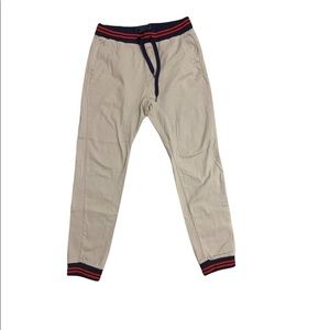 Men Drawstring Waist Joggers